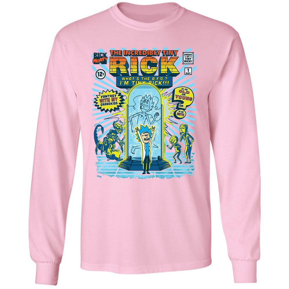 Long Sleeve T-Shirt - M8R3LZYT - Light Pink - 3
