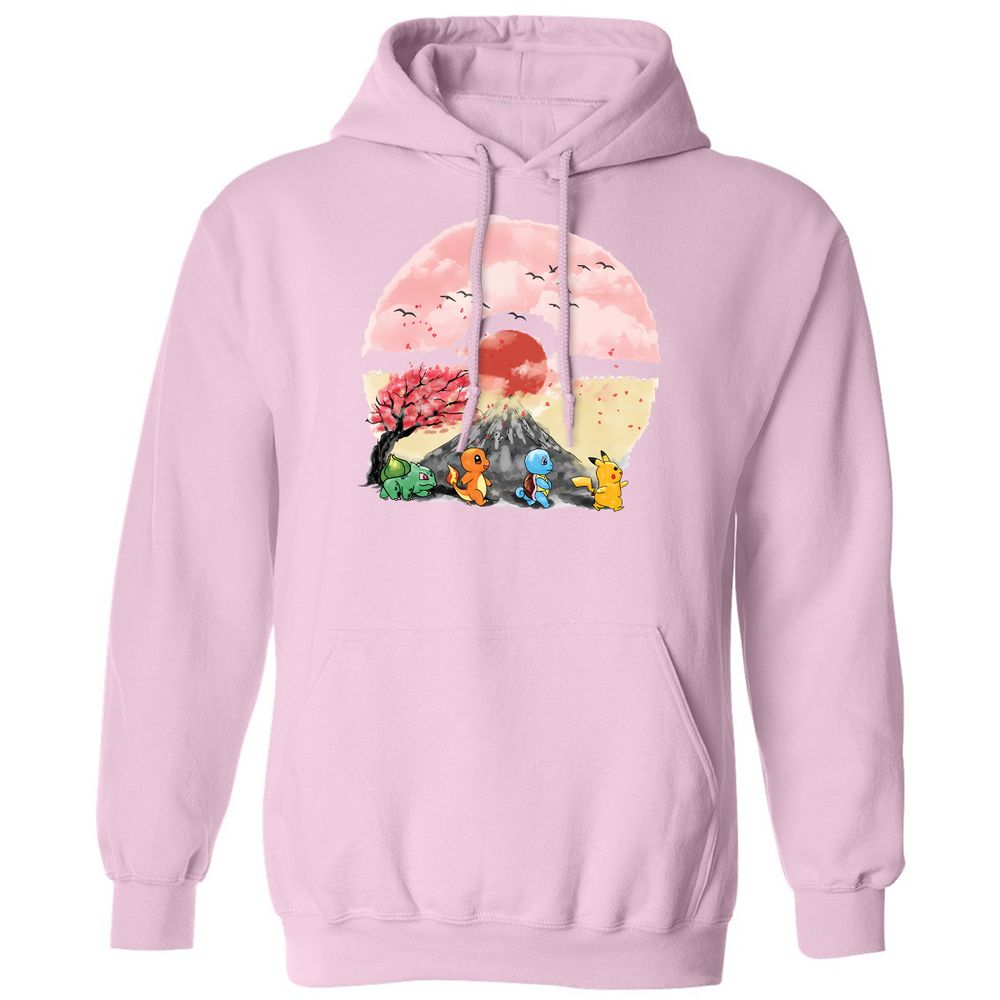 Classic Unisex Hoodie - FSFGDYLA - Light Pink - 3