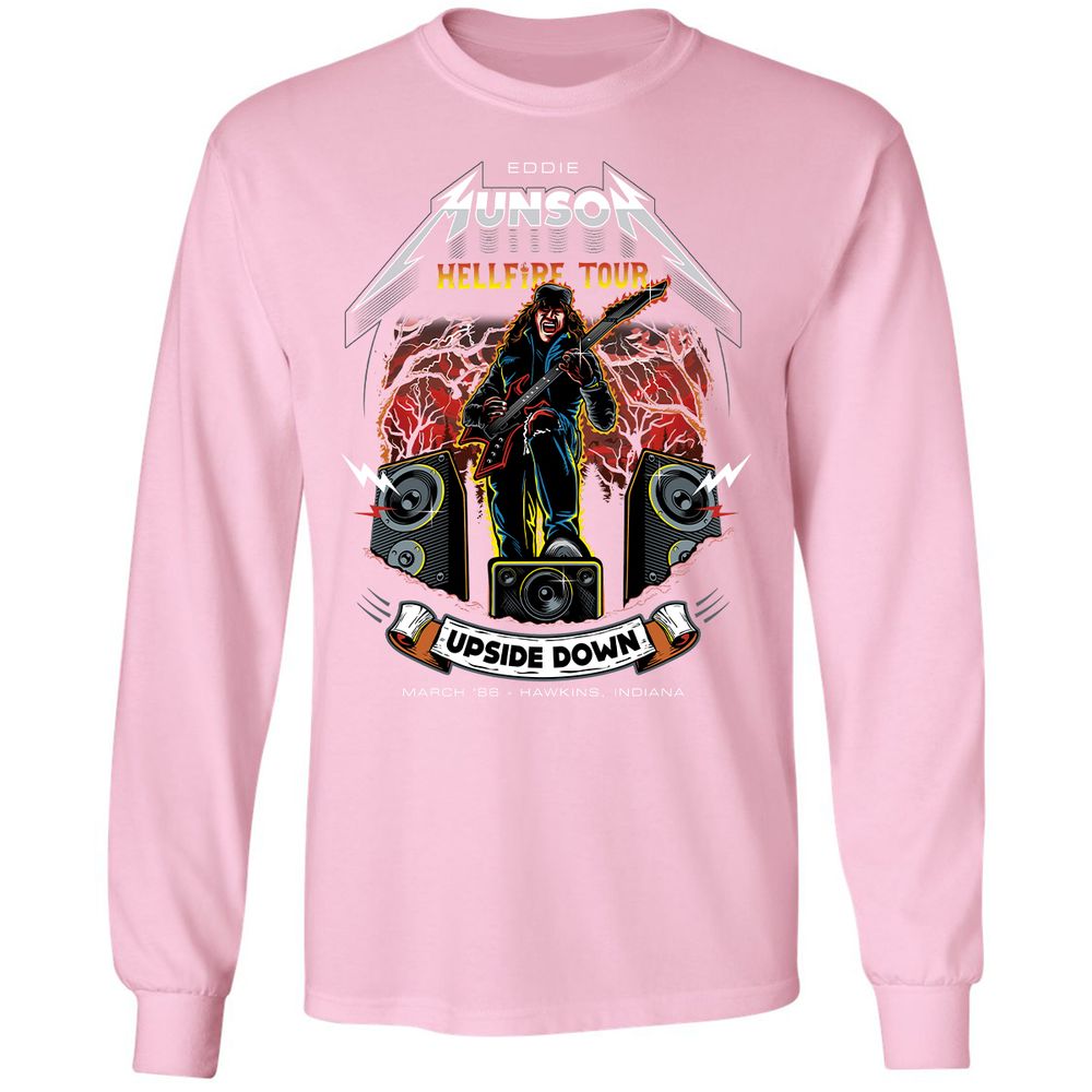 Long Sleeve T-Shirt - MVSTPU5Z - Light Pink - 3