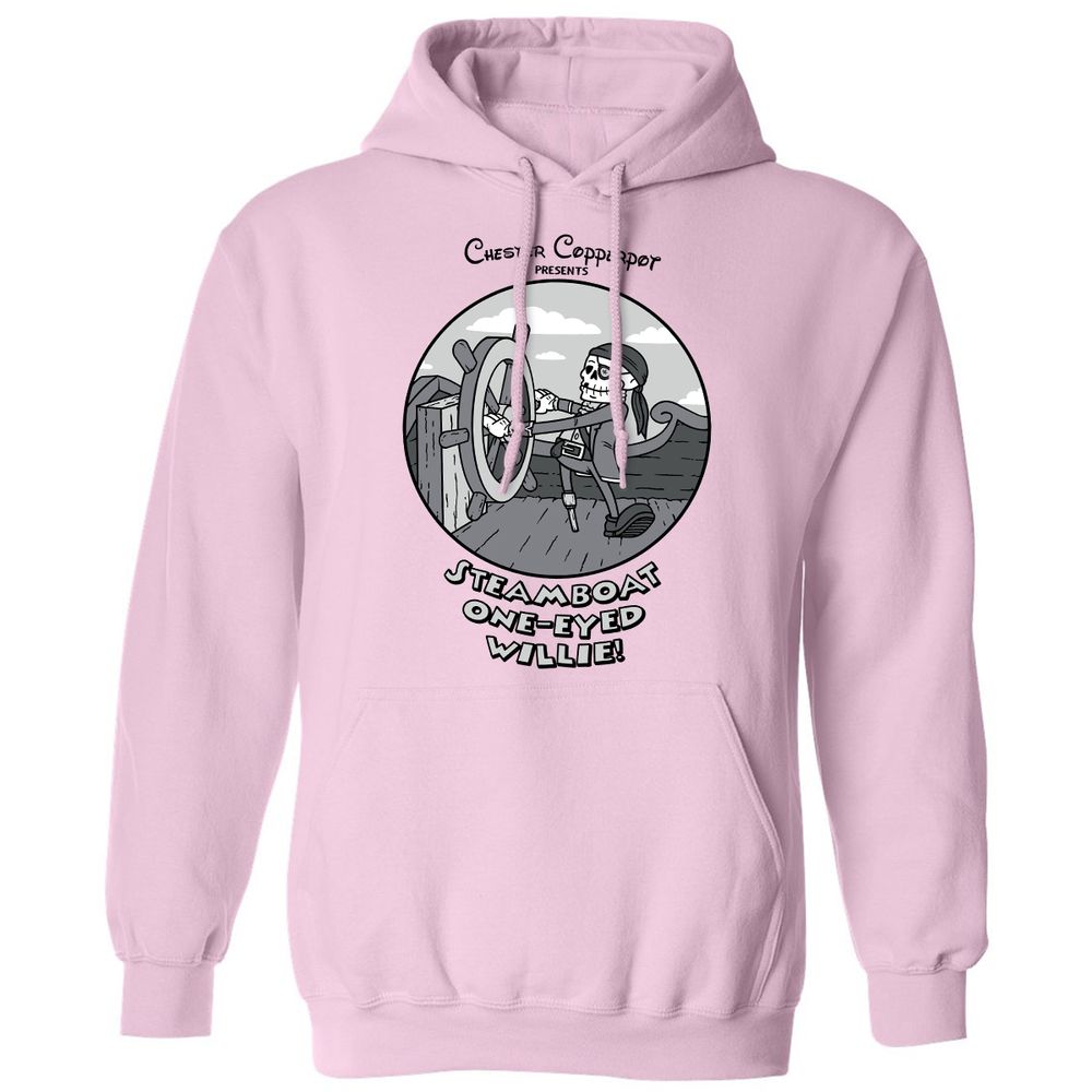 Classic Unisex Hoodie - UDW9EVH7 - Light Pink - 3
