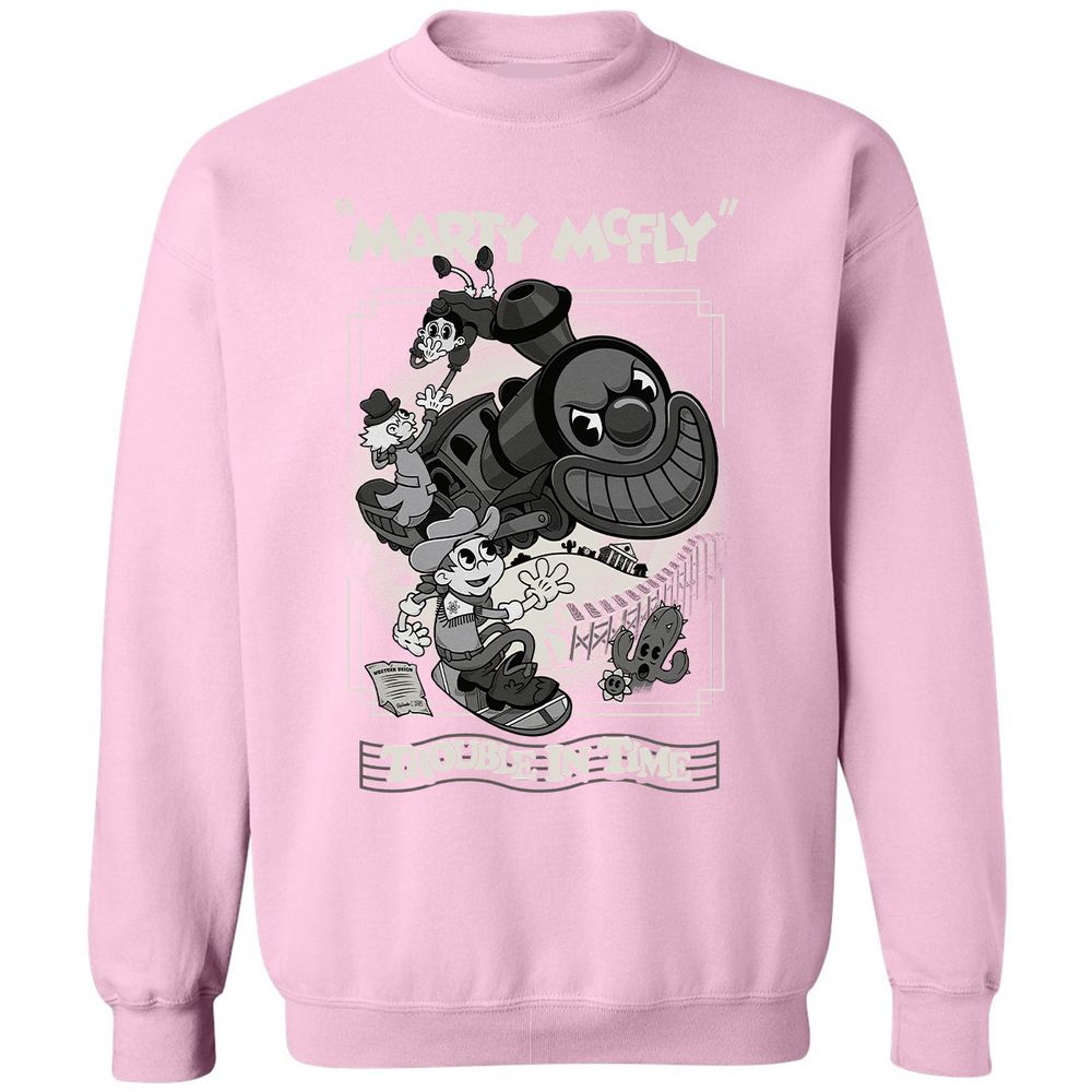Classic Unisex Sweatshirt - 73K7ZD7W - Light Pink - 3