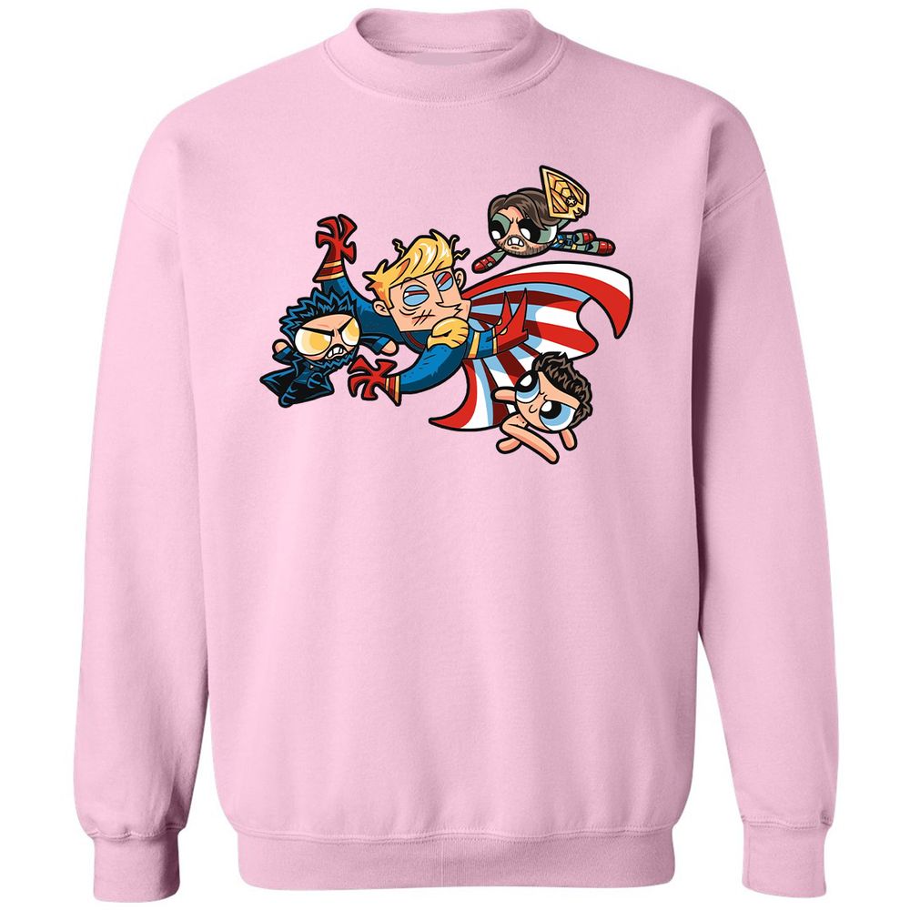 Classic Unisex Sweatshirt - KN78RZJP - Light Pink - 3