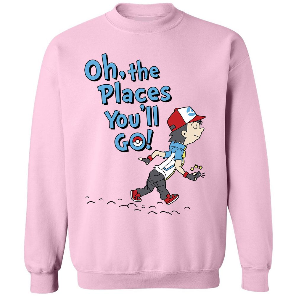 Classic Unisex Sweatshirt - 4S7VSP3S - Light Pink - 3