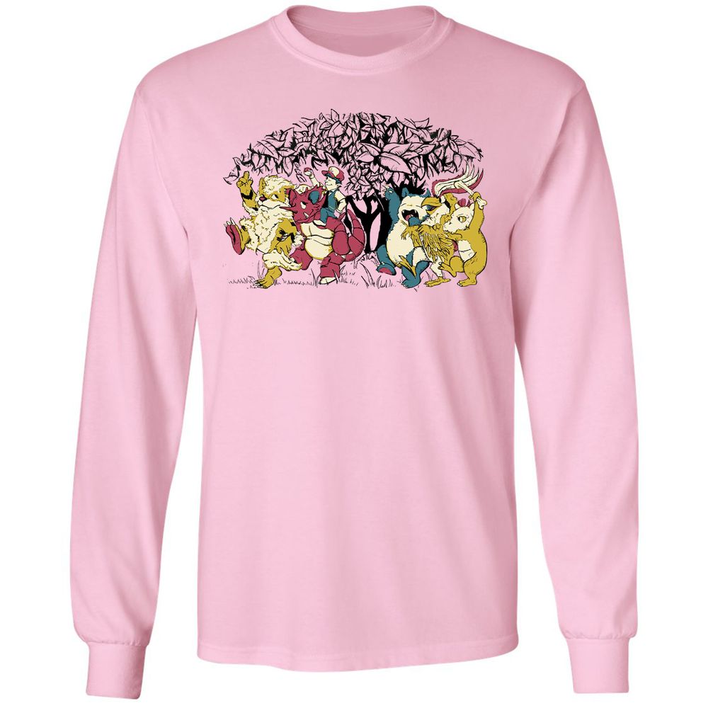 Long Sleeve T-Shirt - 6LA2G7BR - Light Pink - 3