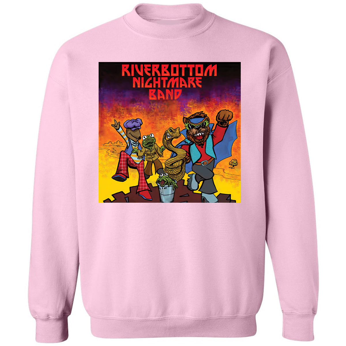Classic Unisex Sweatshirt - 938SM2GU - Light Pink - 3