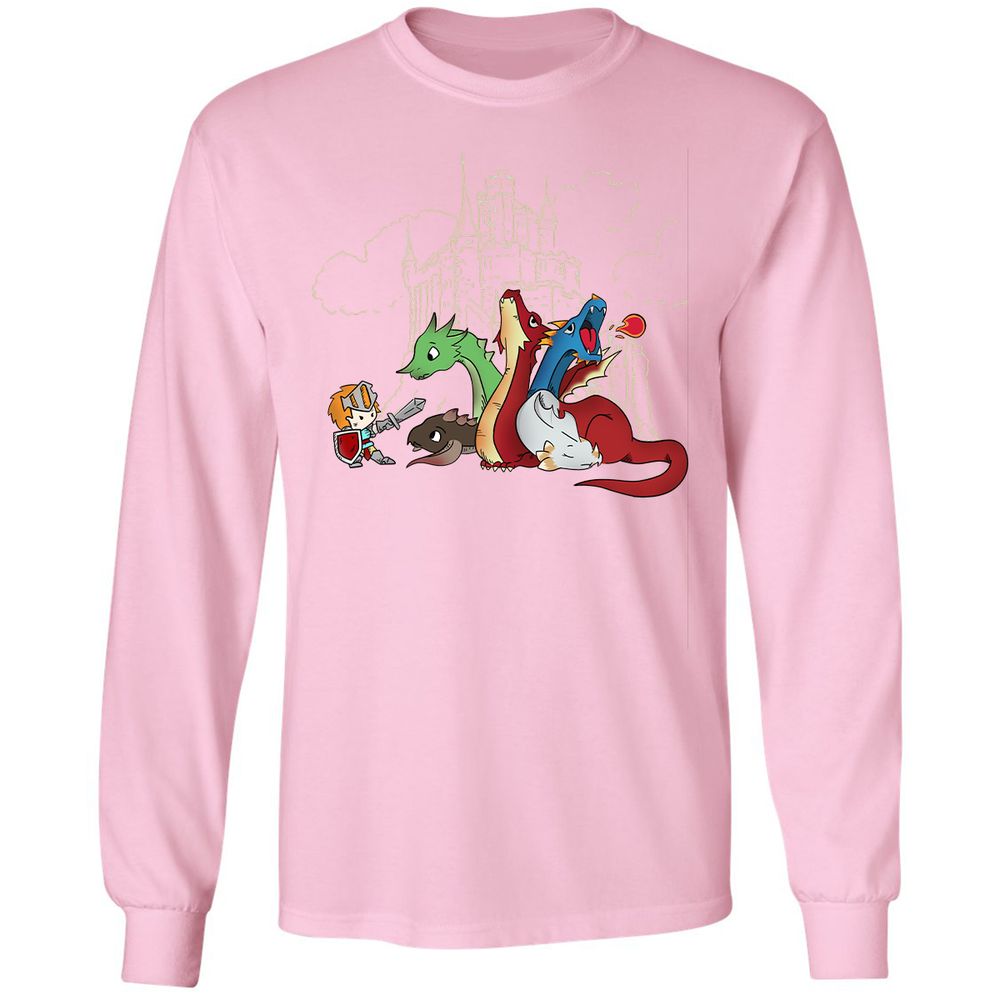 Long Sleeve T-Shirt - JF9G6CN4 - Light Pink - 3