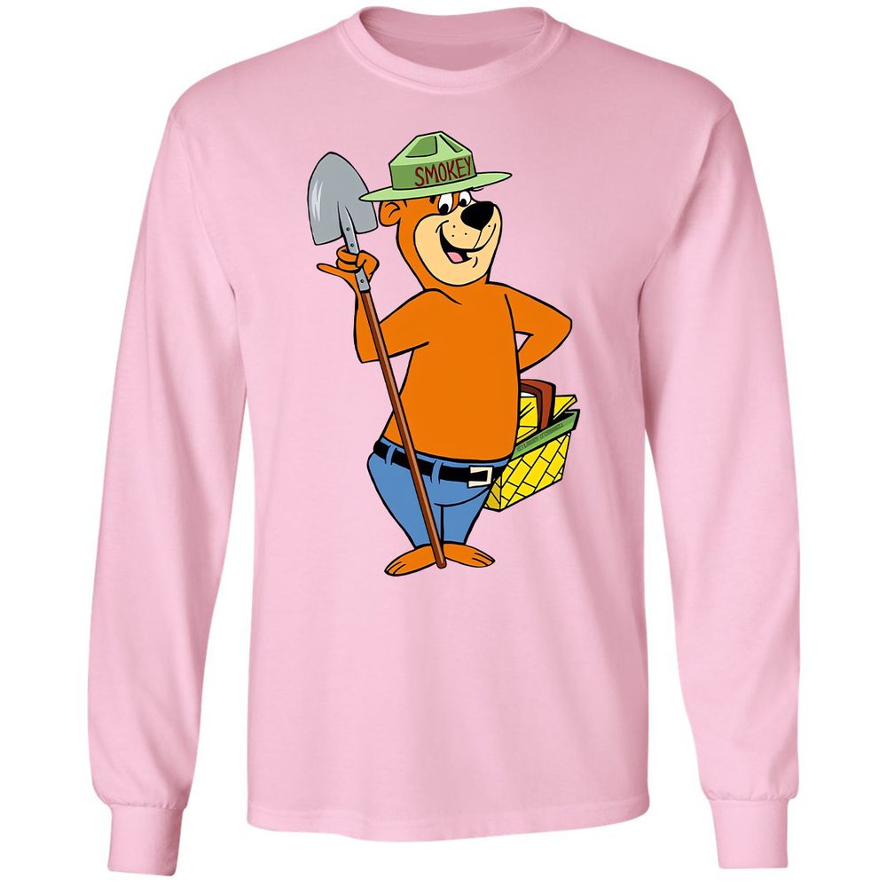 Long Sleeve T-Shirt - 1E6HA5NT - Light Pink - 3