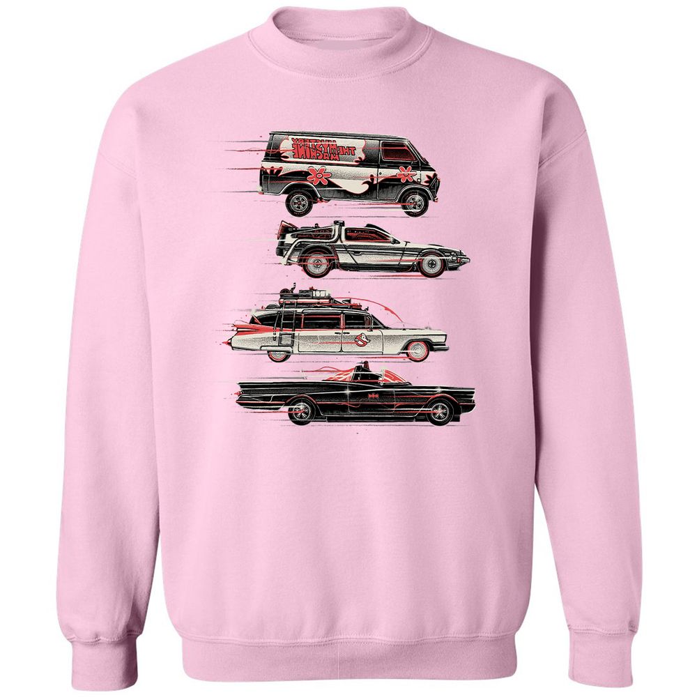 Classic Unisex Sweatshirt - 7K39HFV4 - Light Pink - 3