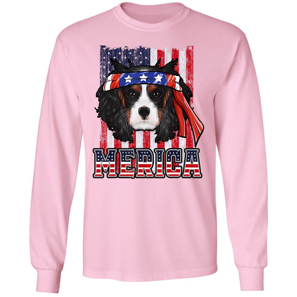 Long Sleeve T-Shirt - D7T1KW8F - Light Pink - 3