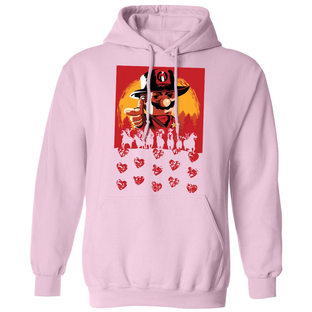 Classic Unisex Hoodie - 6YREREFD - Light Pink - 3