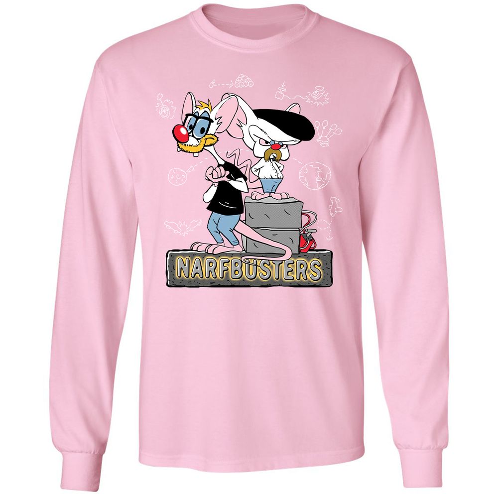 Long Sleeve T-Shirt - AWXSBNVW - Light Pink - 3