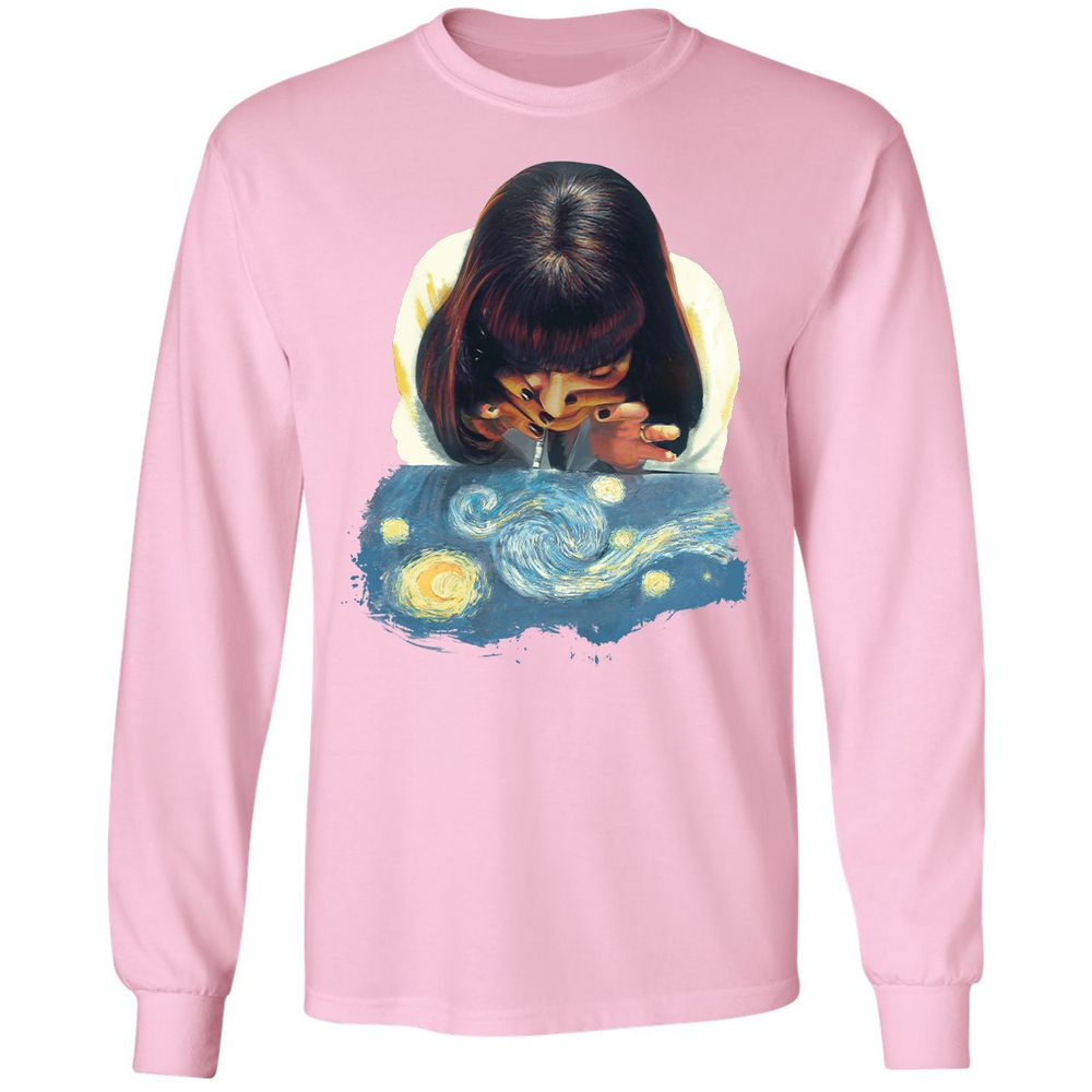 Long Sleeve T-Shirt - ZKT5D44S - Light Pink - 3