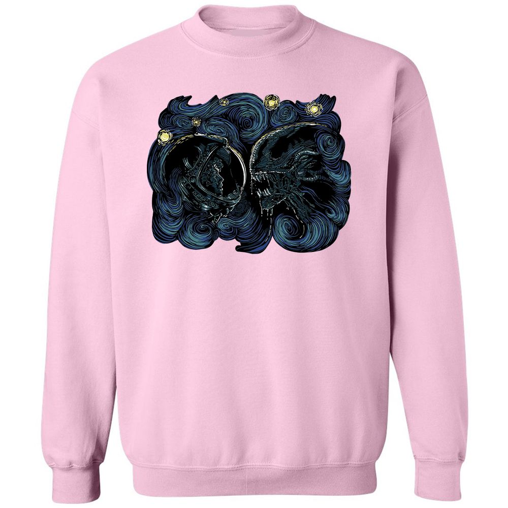 Classic Unisex Sweatshirt - Q8DFBDLT - Light Pink - 3
