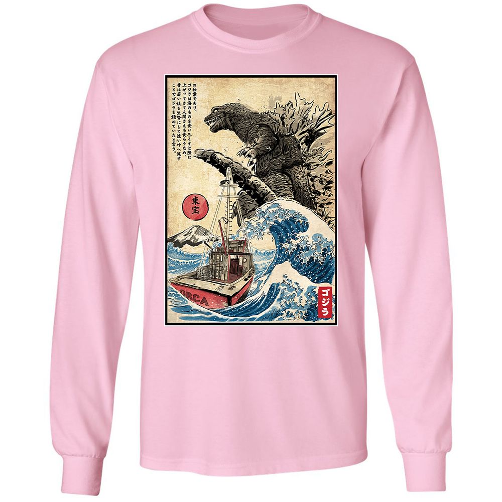 Long Sleeve T-Shirt - PUKAP74B - Light Pink - 3