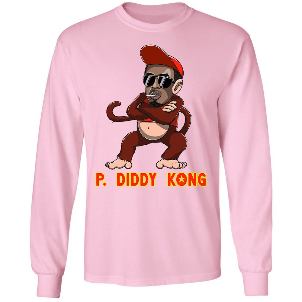 Long Sleeve T-Shirt - 3Q8J9AB7 - Light Pink - 3