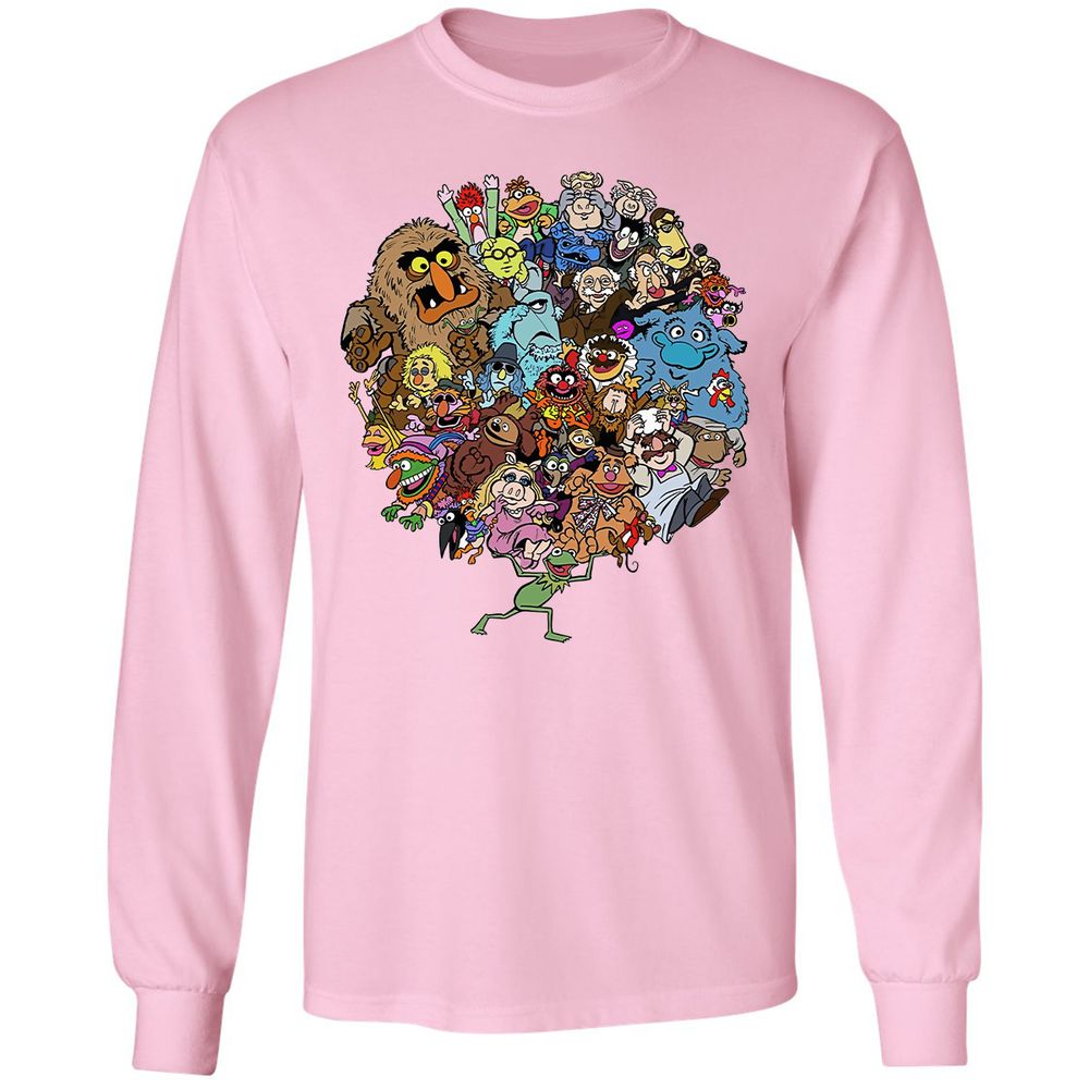 Long Sleeve T-Shirt - ARFCS62M - Light Pink - 3