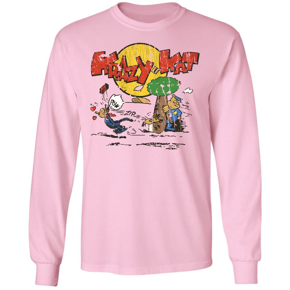 Long Sleeve T-Shirt - 5URQNGDR - Light Pink - 3
