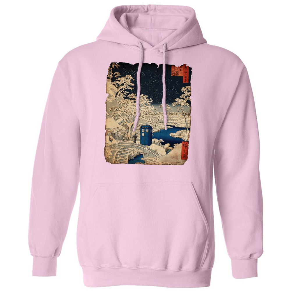 Classic Unisex Hoodie - HJ3KZJ1T - Light Pink - 3