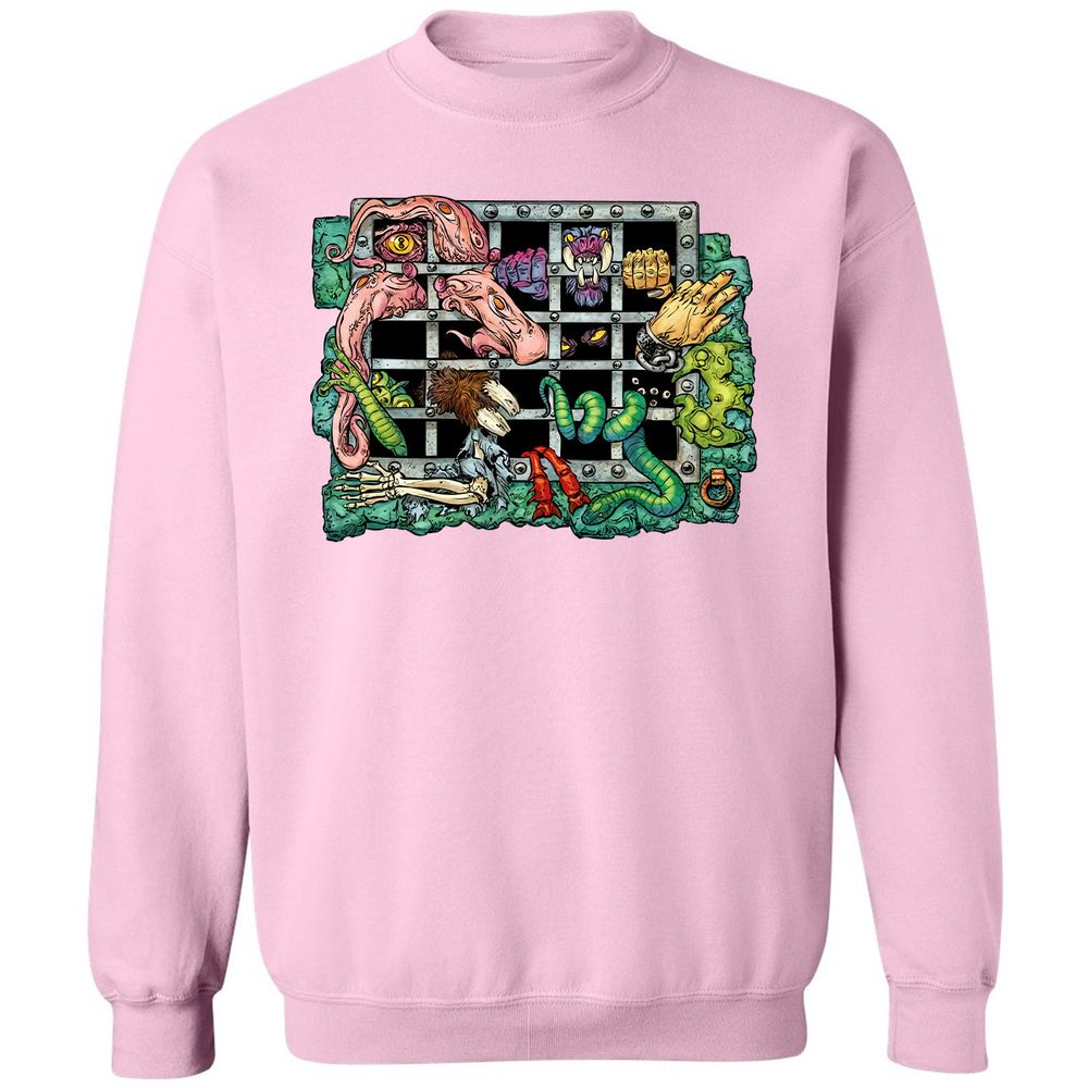 Classic Unisex Sweatshirt - C1EXV85L - Light Pink - 3