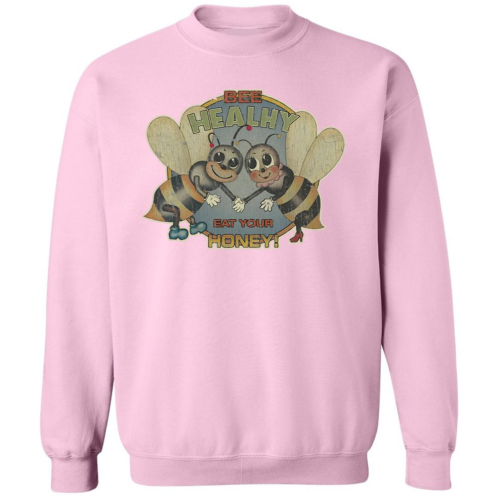 Bee Healthy Eat Your Honey - Light Pink - 3