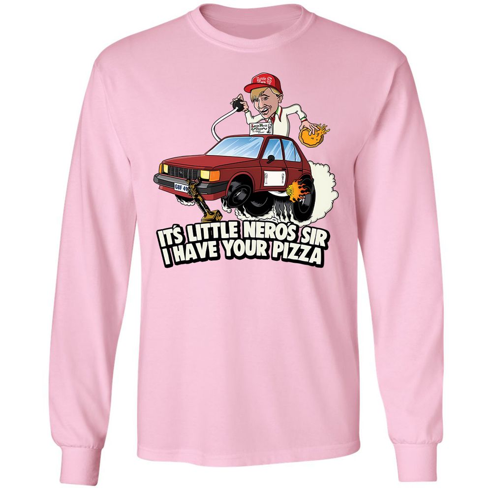 Little Nero's I have your pizza! - Light Pink - 3