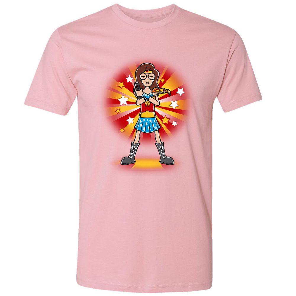 Premium Unisex T-Shirt - DWEBD957 - Light Pink - 3