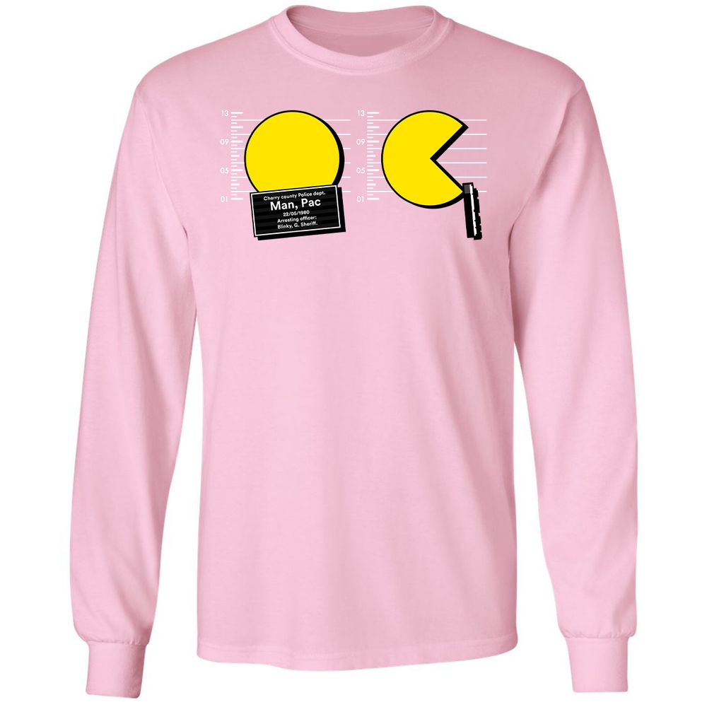 Long Sleeve T-Shirt - 3JPXNGZM - Light Pink - 3