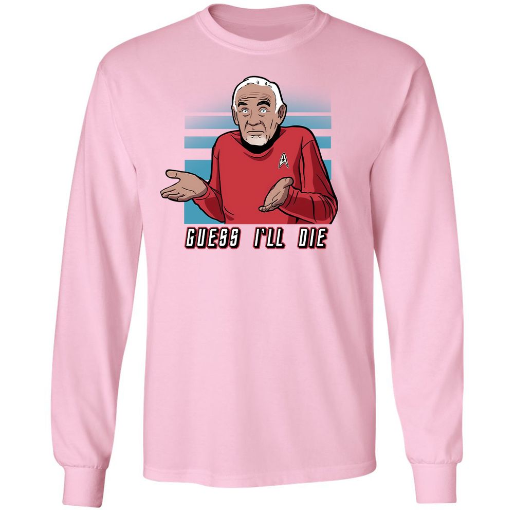 Long Sleeve T-Shirt - K9UA6W7V - Light Pink - 3