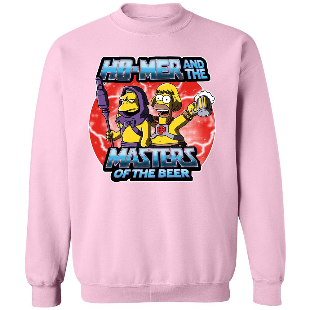 Classic Unisex Sweatshirt - EVAXZCAP - Light Pink - 3