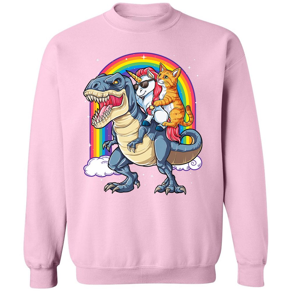 Classic Unisex Sweatshirt - PGLJJYK6 - Light Pink - 3