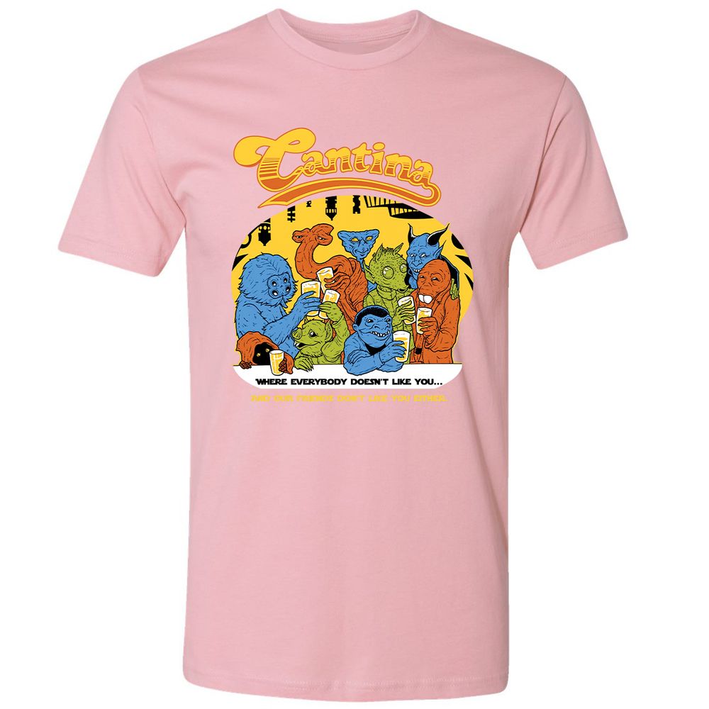 Premium Unisex T-Shirt - PS7VC184 - Light Pink - 3