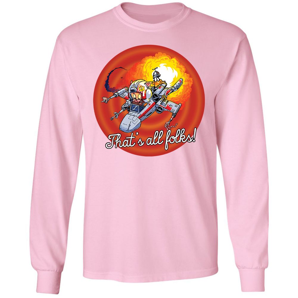 Long Sleeve T-Shirt - VQG3HSMP - Light Pink - 3