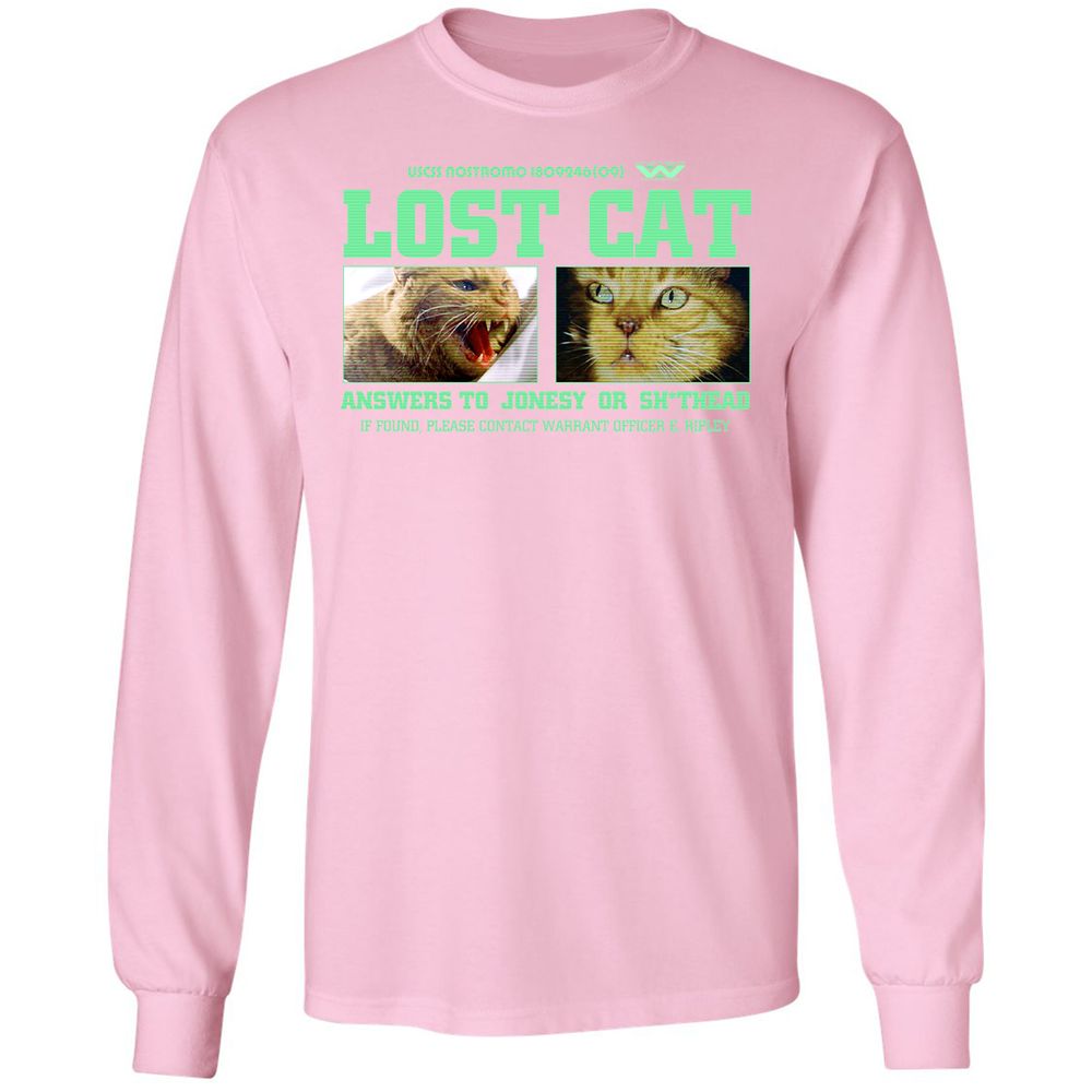 Long Sleeve T-Shirt - LBY2UQNJ - Light Pink - 3
