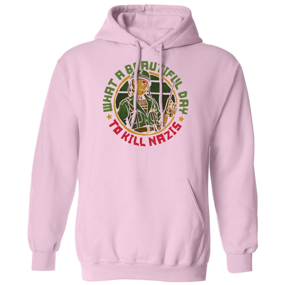 Classic Unisex Hoodie - 5F727PHQ - Light Pink - 3