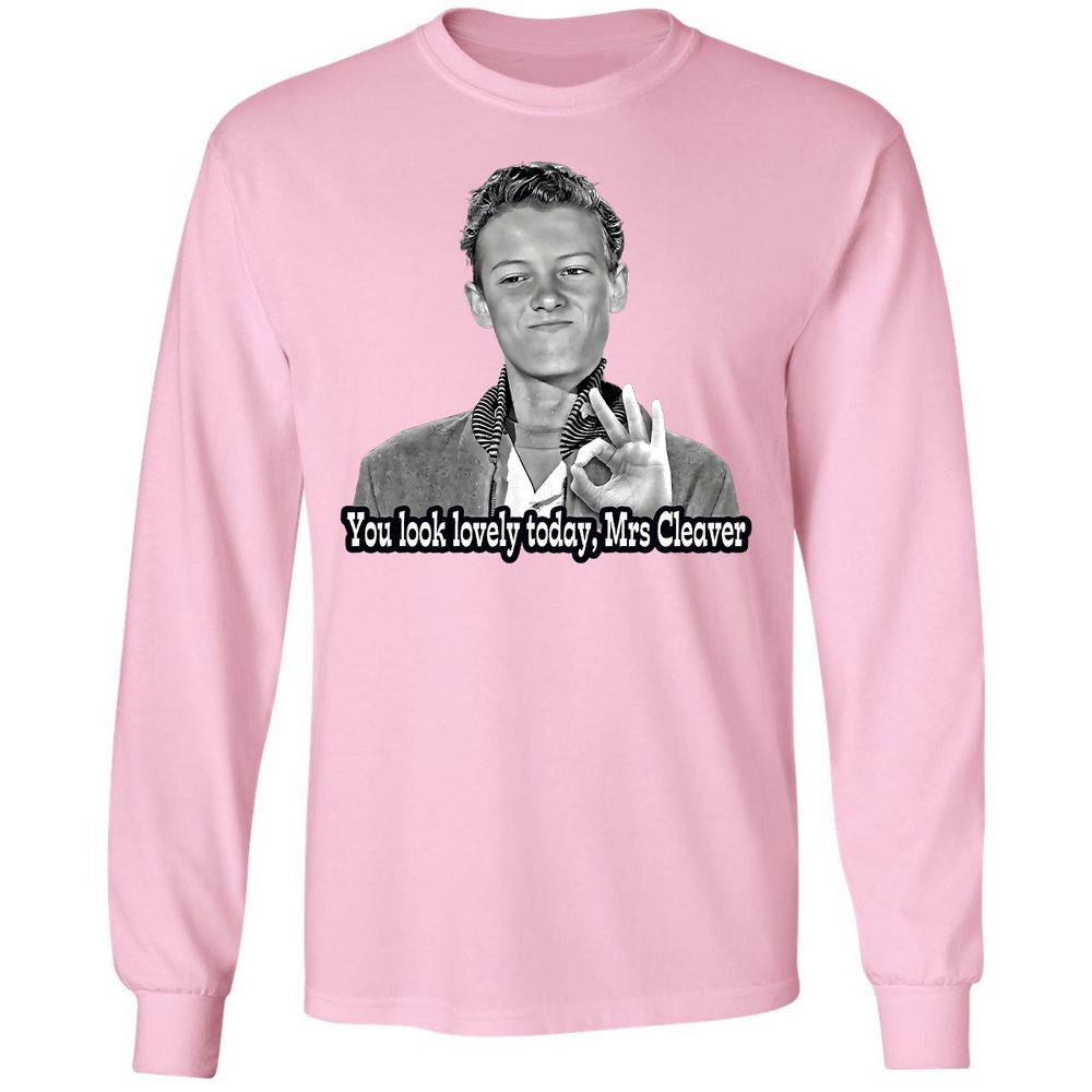 Long Sleeve T-Shirt - 9HQT5XKH - Light Pink - 3