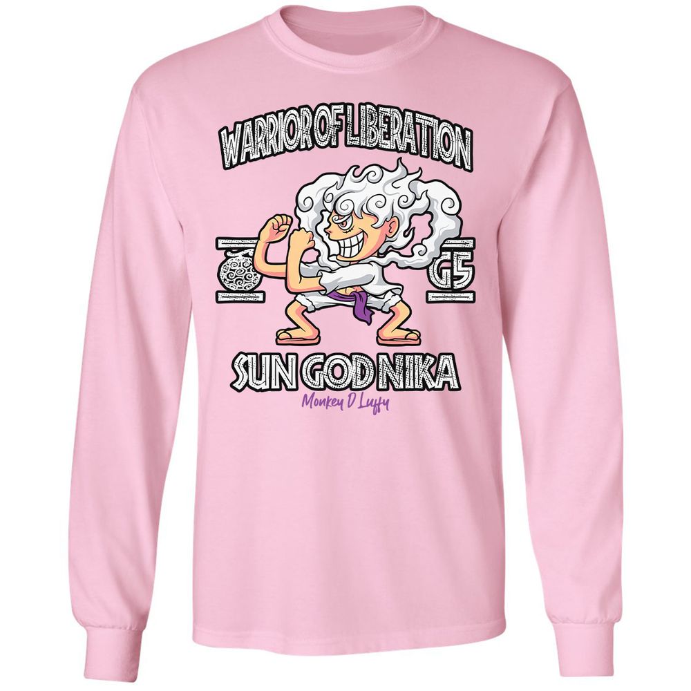 Long Sleeve T-Shirt - LJCB5WK6 - Light Pink - 3