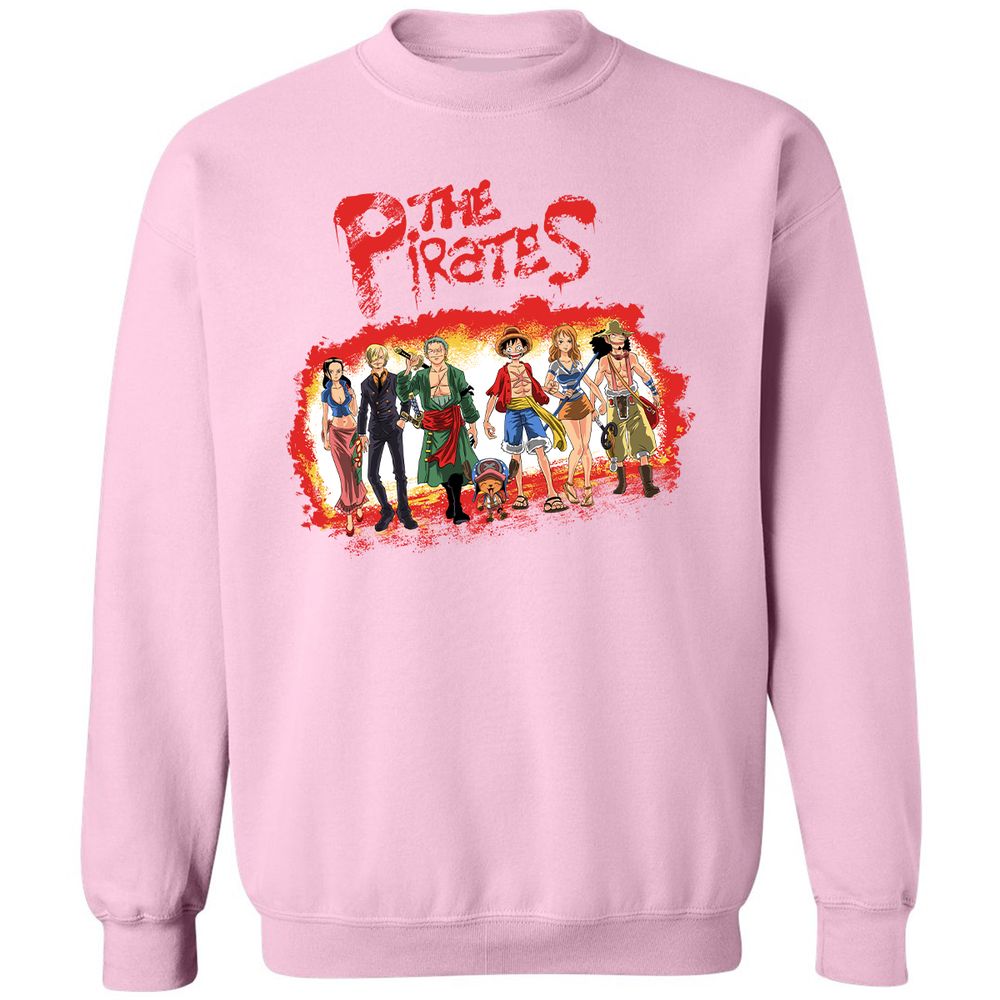 Classic Unisex Sweatshirt - TH3WN2J5 - Light Pink - 3