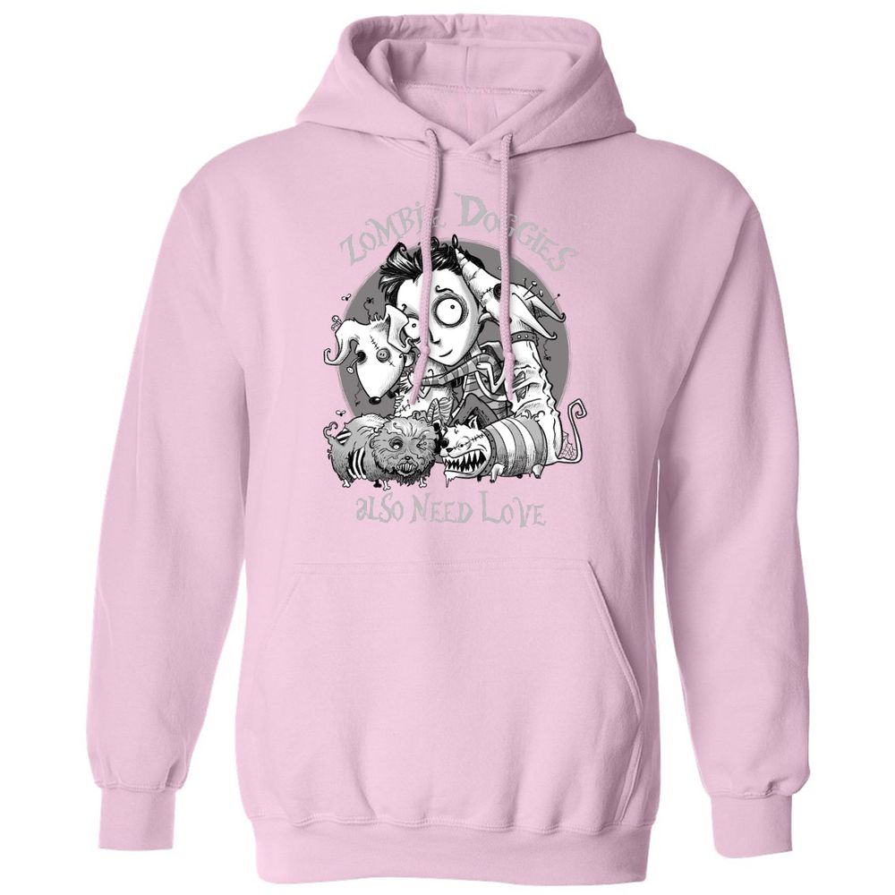 Classic Unisex Hoodie - H2TFWT54 - Light Pink - 3