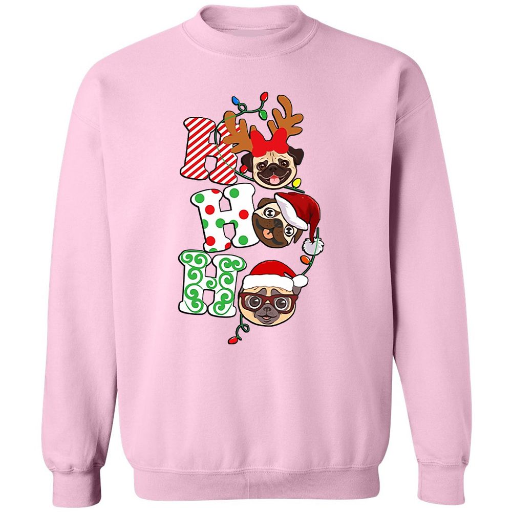 Classic Unisex Sweatshirt - X27WB8JQ - Light Pink - 3