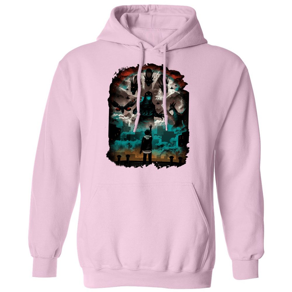 Classic Unisex Hoodie - 8UUFSUP6 - Light Pink - 3