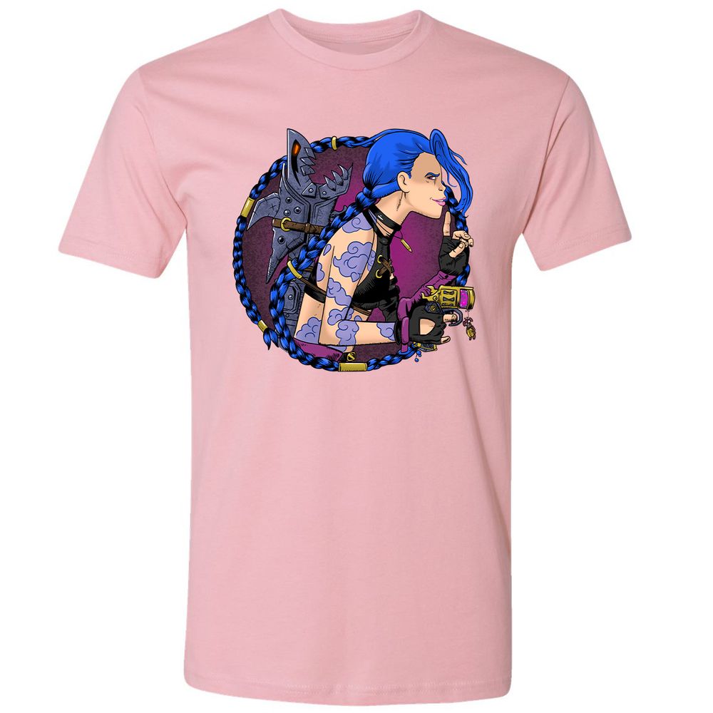 Premium Unisex T-Shirt - 3LDWM1HH - Light Pink - 3