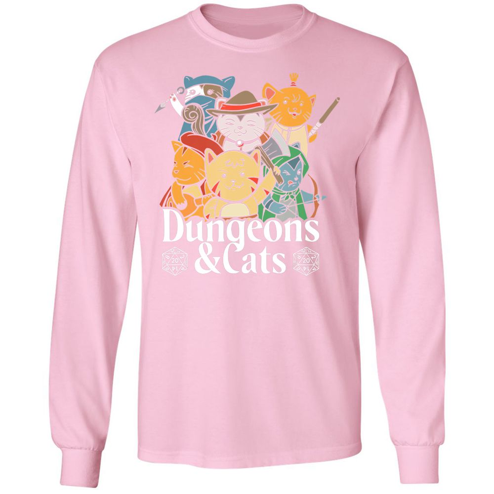 Long Sleeve T-Shirt - C69W3AFQ - Light Pink - 3