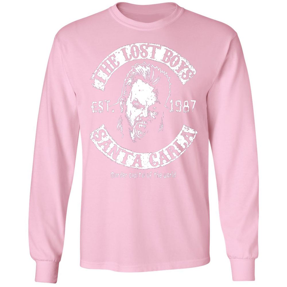 Long Sleeve T-Shirt - RBY7S294 - Light Pink - 3