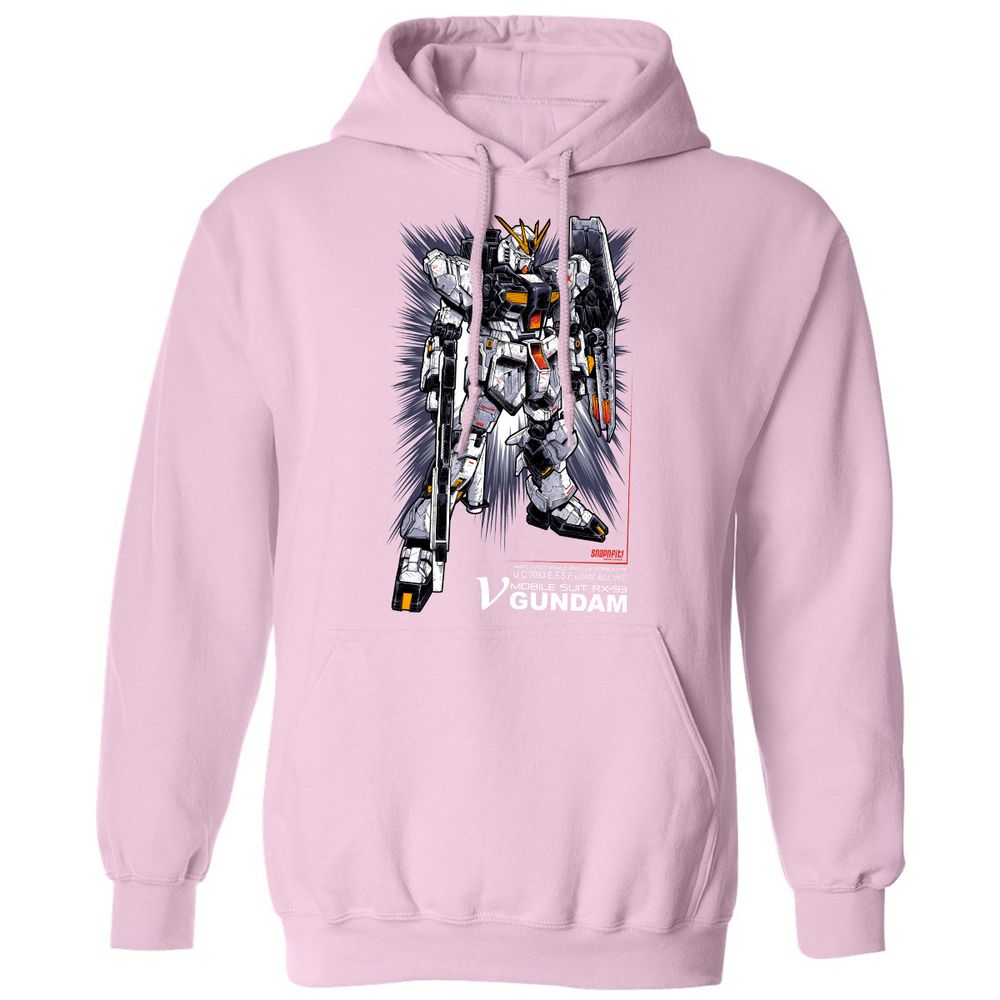 Classic Unisex Hoodie - ECTUKS5Q - Light Pink - 3
