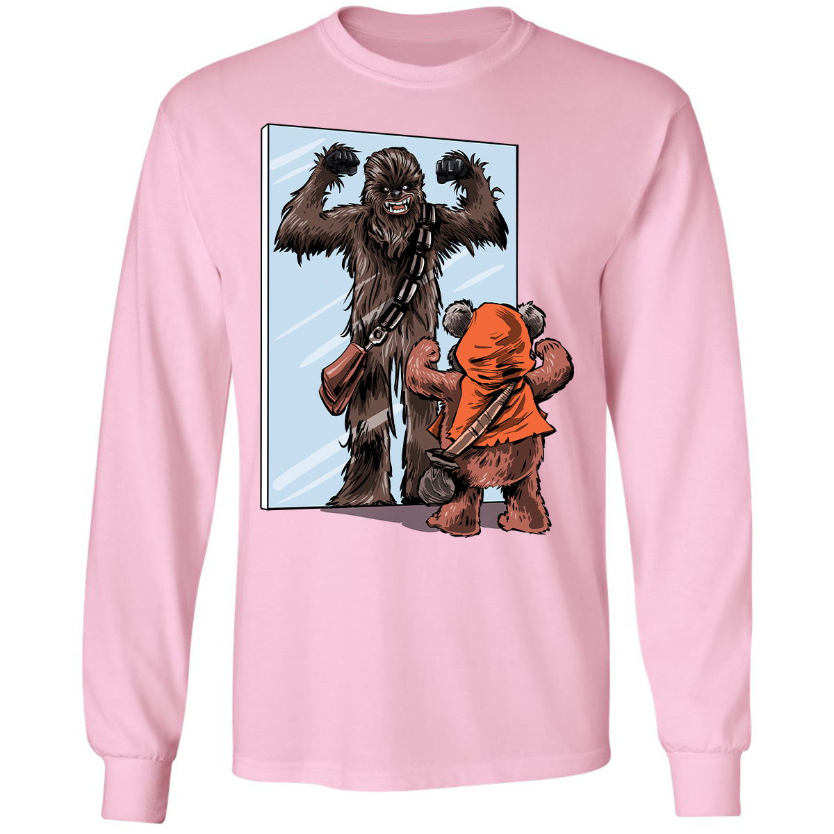 Long Sleeve T-Shirt - JKNT73CW - Light Pink - 3