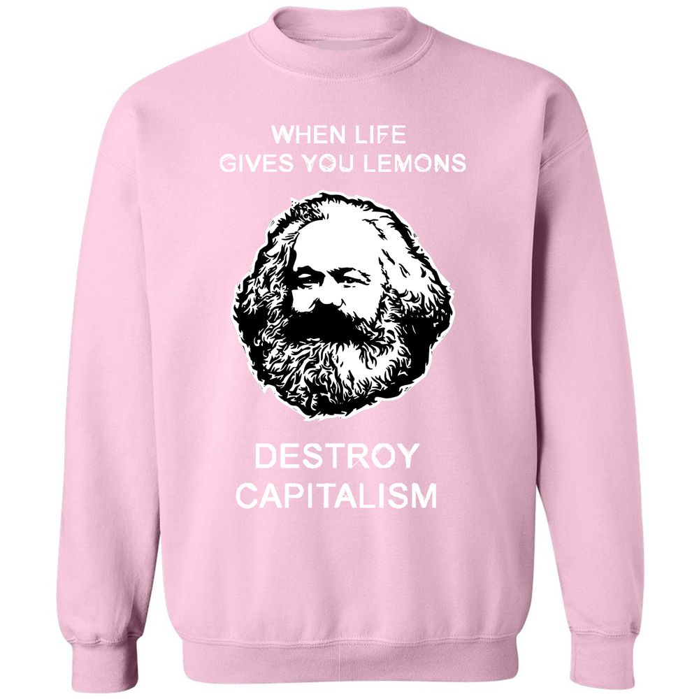 Classic Unisex Sweatshirt - AJ7YAK8T - Light Pink - 3