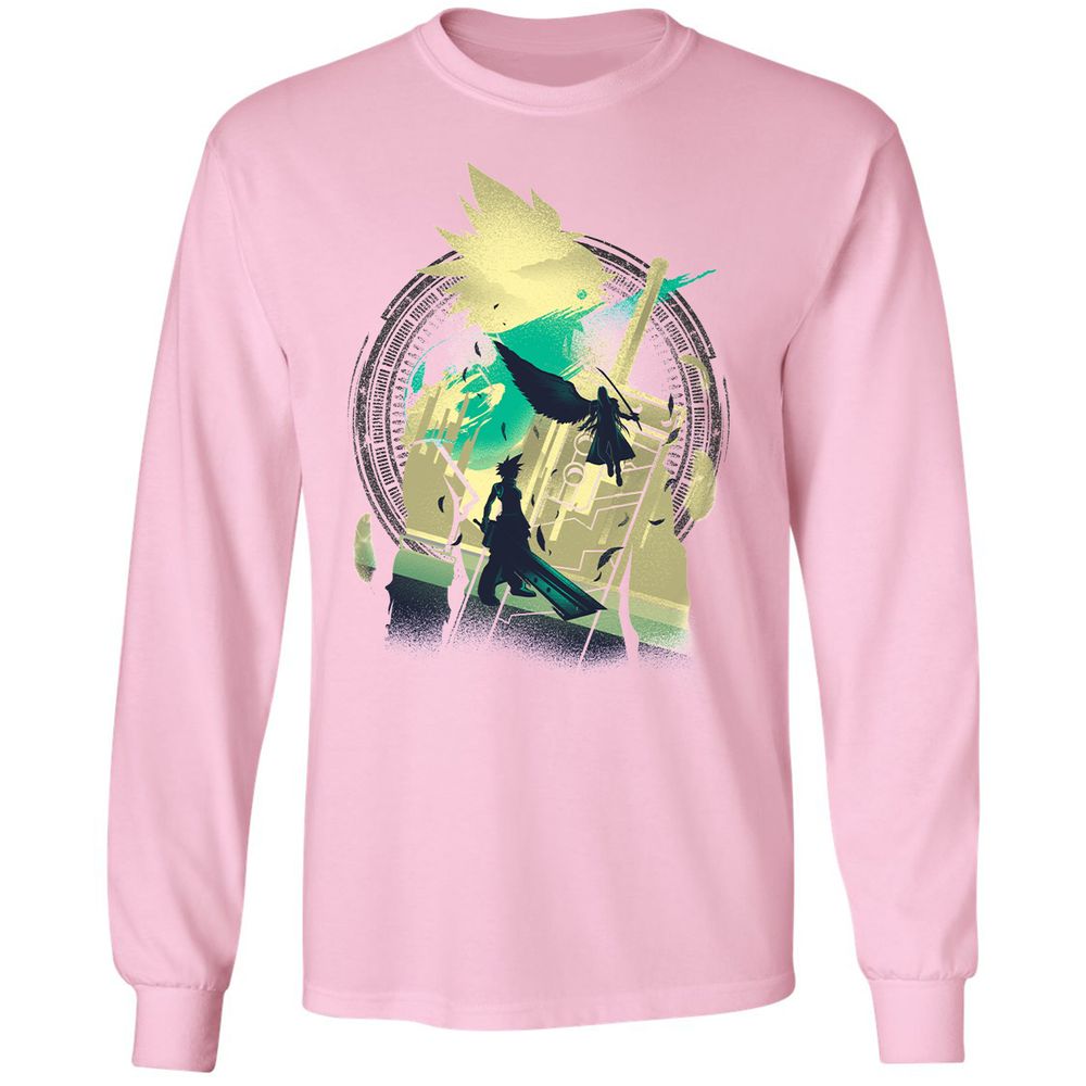 Long Sleeve T-Shirt - ZHJP6SEN - Light Pink - 3