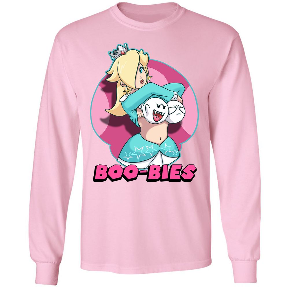 Long Sleeve T-Shirt - XRV4C2KV - Light Pink - 3
