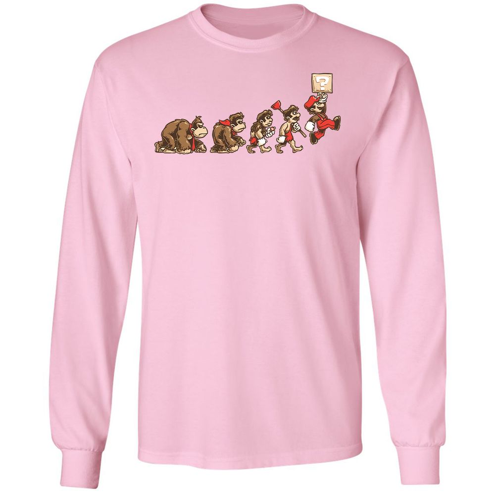 Long Sleeve T-Shirt - NG316HJC - Light Pink - 3