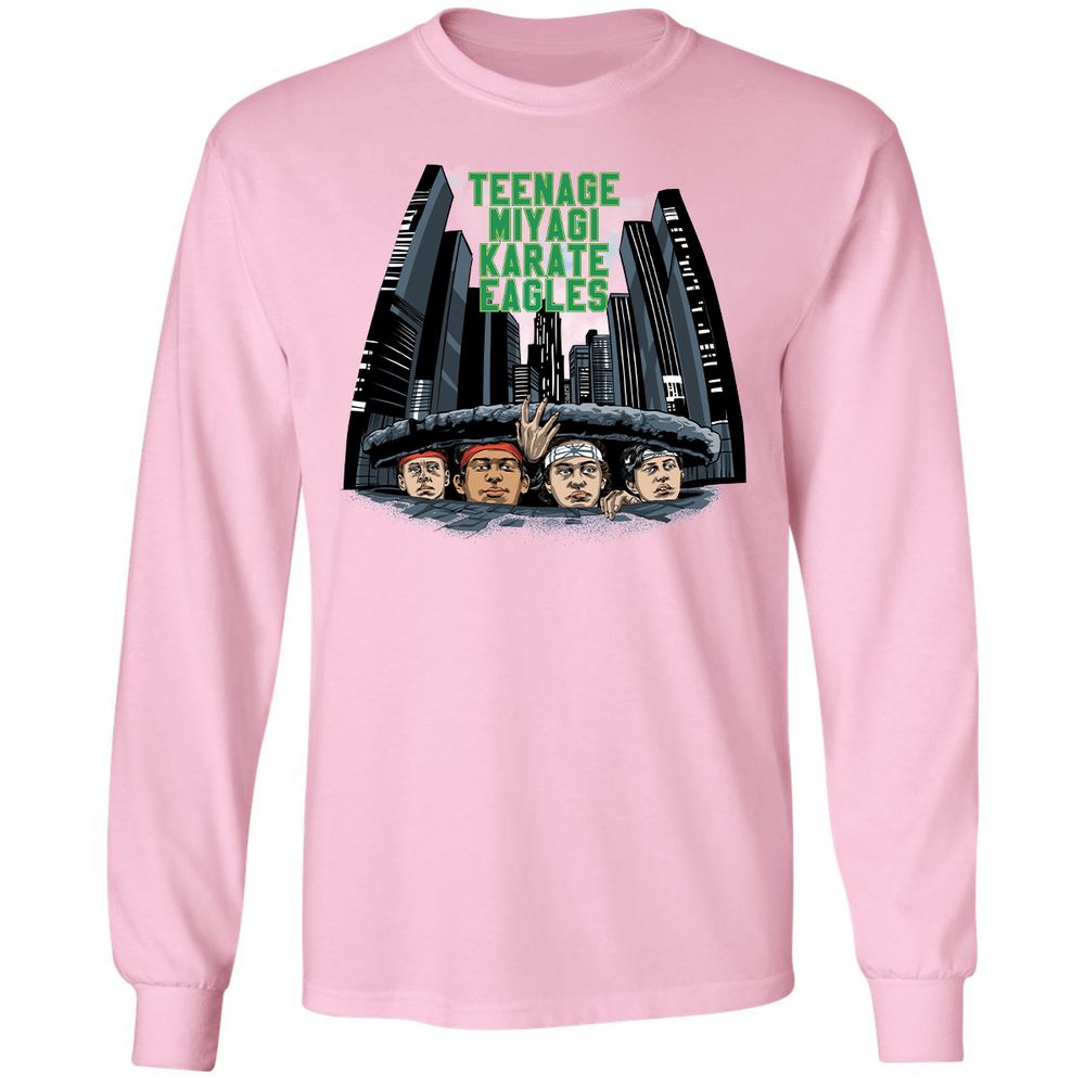 Long Sleeve T-Shirt - TBPL58EV - Light Pink - 3